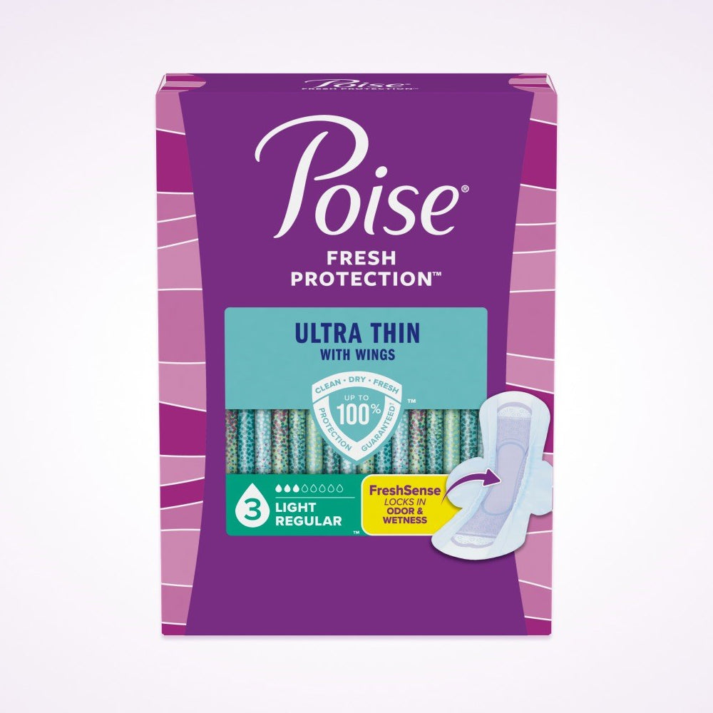 Poise Ultra Thin Light Wing Pad
