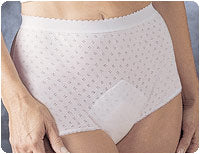 HealthDri Cotton Ladies Moderate Panties Size 8 1ct