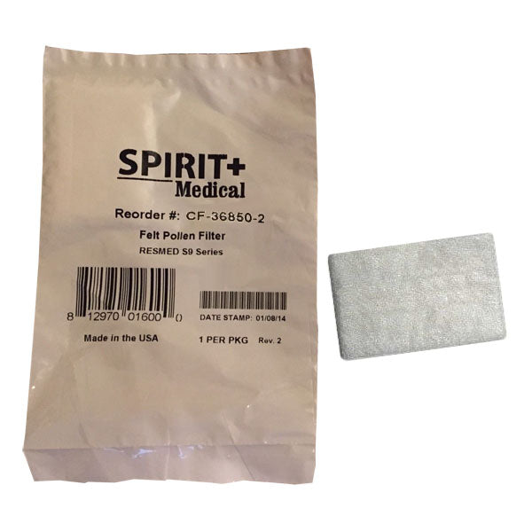 Felt Pollen Filter for S9 Disposable Pack of 2 2 Count