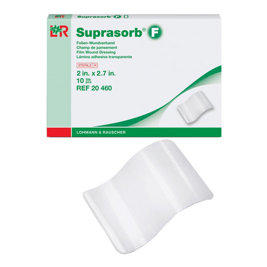 Suprasorb F Transparent Film Dressing, 2" x 2.75" 10ct 20460