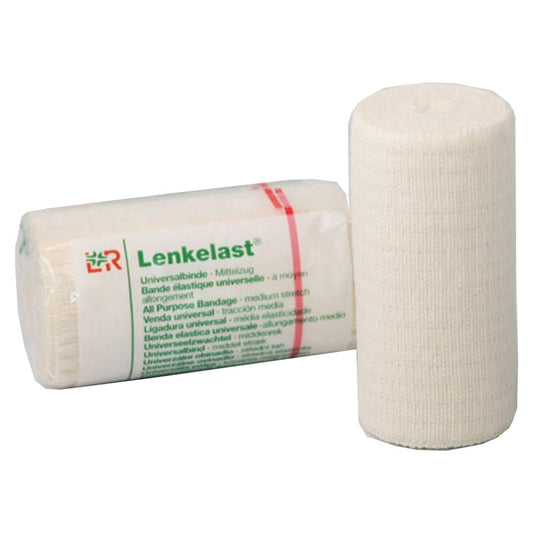 Lenkelast All Purpose Medium Stretch Bandage 3.2" x 5.5 yds Stretched