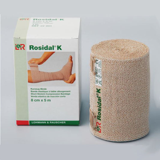 Rosidal K Short Stretch Bandage, 4.7" X 5.5 yds. 1ct