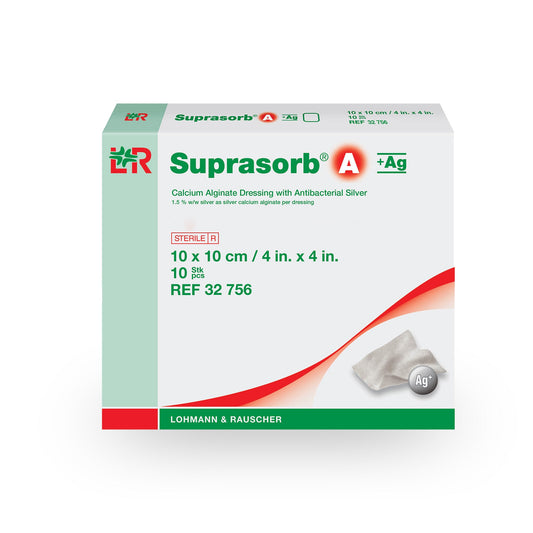 Suprasorb® A + Ag Calcium Alginate Dressing with Silver
