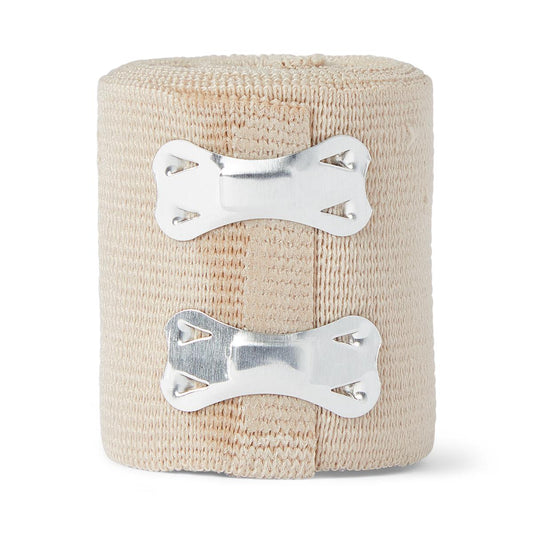 Soft-Wrap Nonsterile Elastic Bandages 2 x 5yd Clips