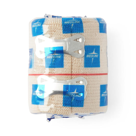 Soft-Wrap Nonsterile Elastic Bandages 3 x 5yd Clips