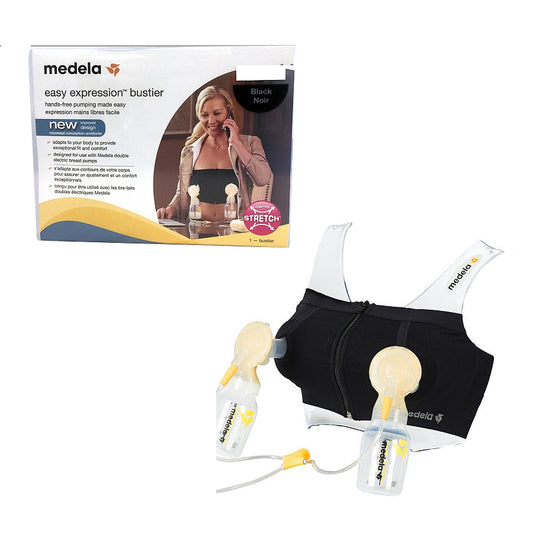 Medela Easy Expression Bustier, Small, Black 1ct