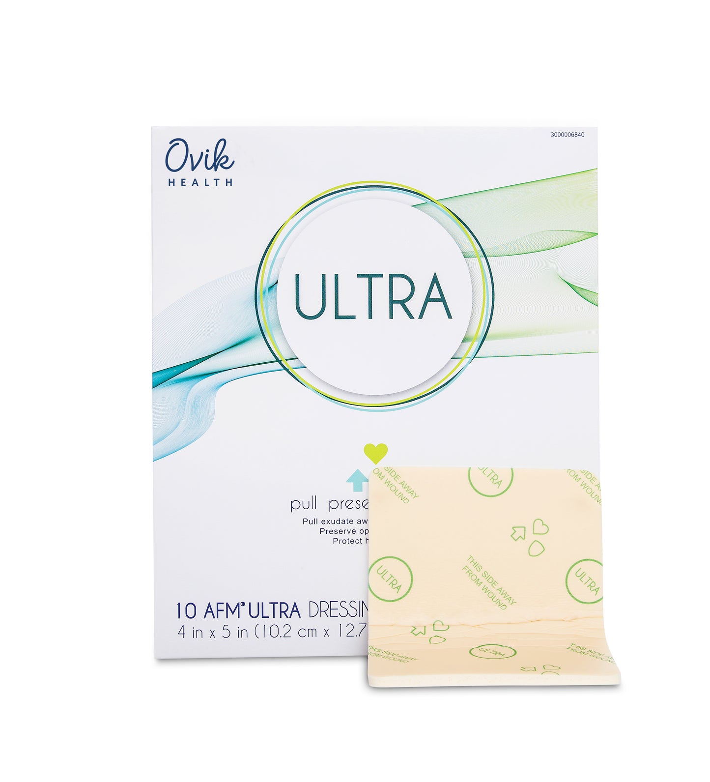 OVIK Health ULTRA Foam Dressing 4" x 5" 10 Count