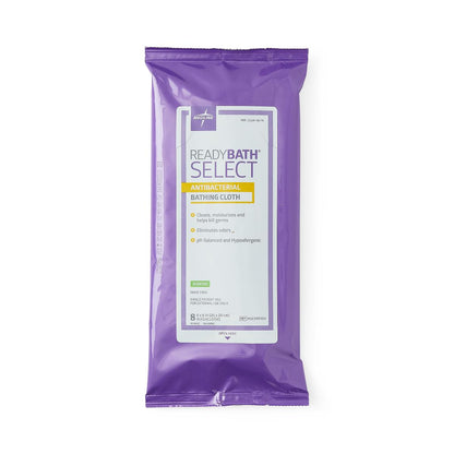 Readybath Select Medium-Weight Washcloths Antibac Scented 8/P