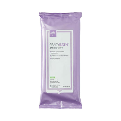 Readybath Total Body Cleansing Standard Weight Washcloths Scented 8/pack