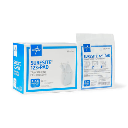 Suresite 123+ Pad Transparent Dressings Suresite-123+pad 4 x 4.8