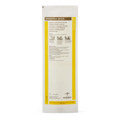 Bordered Gauze Adhesive Island Wound Dressings Sterile Large Pad