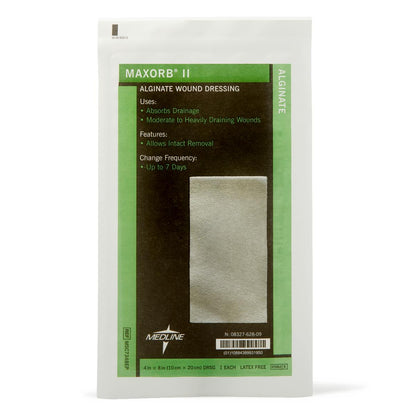 Maxorb II Alginate Dressings 4" x 8"