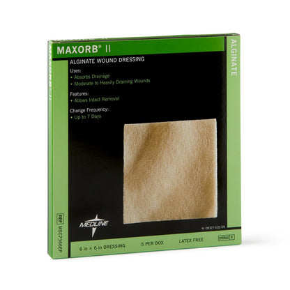 Maxorb II Alginate Dressings 6" x 6"