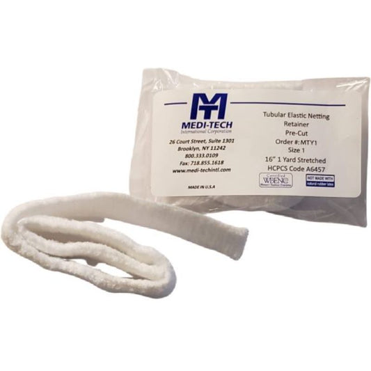 Medi-Tech Spandage Multi-Purpose Elastic Retainer Net, 1 Yard Stretched, Size 1 1ct