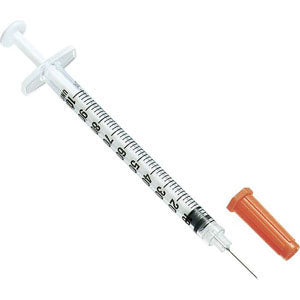 Advocate Insulin Syringe 31G x 5/16" 1/2mL 100 Count
