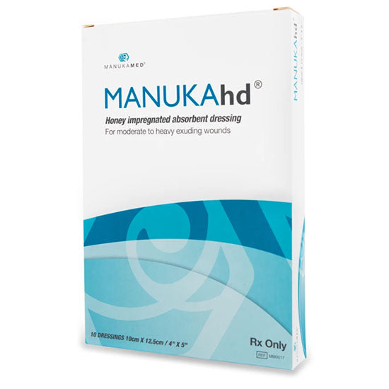 MANUKAhd Honey Dressing 4" x 5"