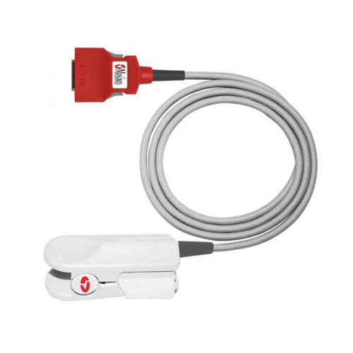 RED DCI-dc12 Adult Reusable Direct Connect Sensor 12'. (No Cable Req'd for Rad-57 & Radical-7) 1/Box