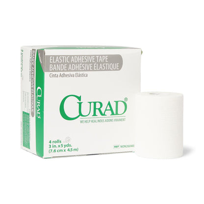 Curad Elastic Adhesive Bandages Tape 3" x 5yd