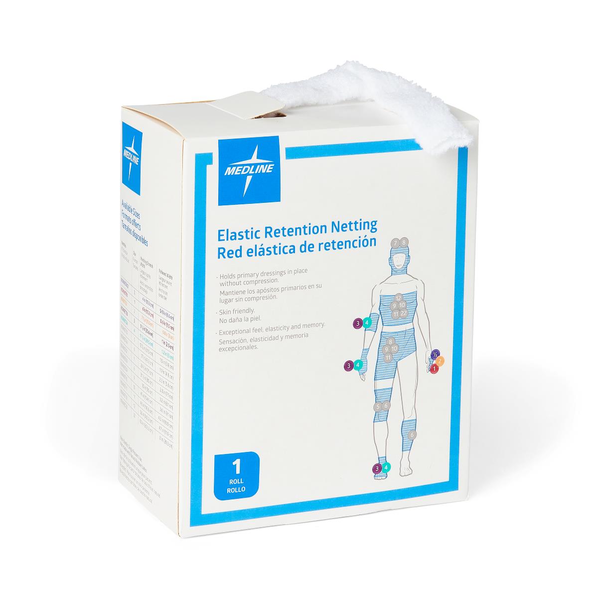 Stretch Tubular Elastic Dressing Retention Net 1Ct