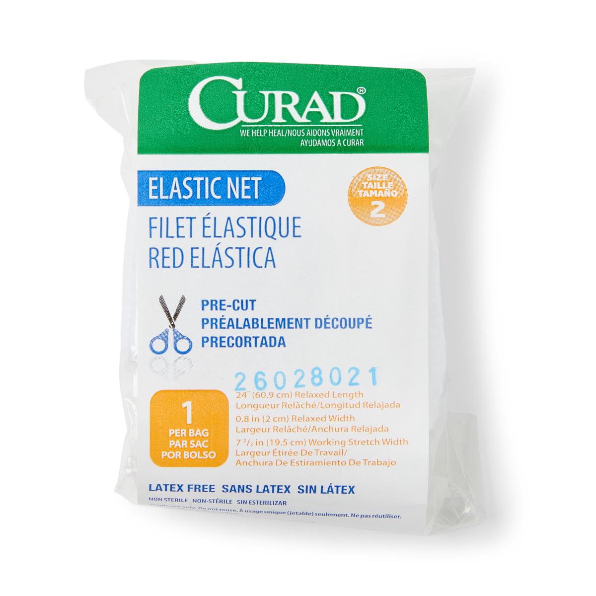 Precut Elastic Wound Retainer Nets