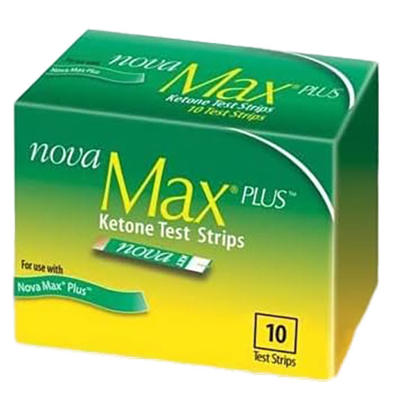 Nova Max Blood Ketone Test Strip 10 Count