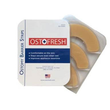 Triad Medical Ostofresh Barrier Strip Small Box of 30 Strips 30 Count