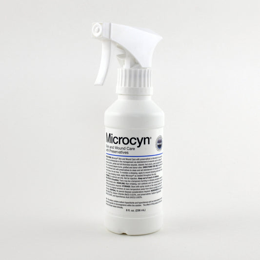 Microcyn Wound Cleanser Trigger Spray Bottle, 8 oz 1ct