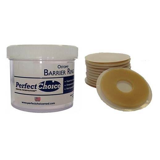 2" Hydrocolloid Skin Barrier Rings "Container" 10 Rings