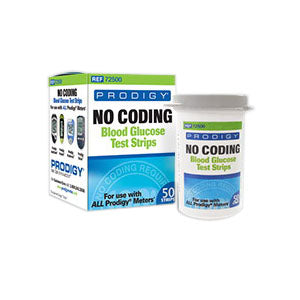 Prodigy No Coding Test Strip 50 Count