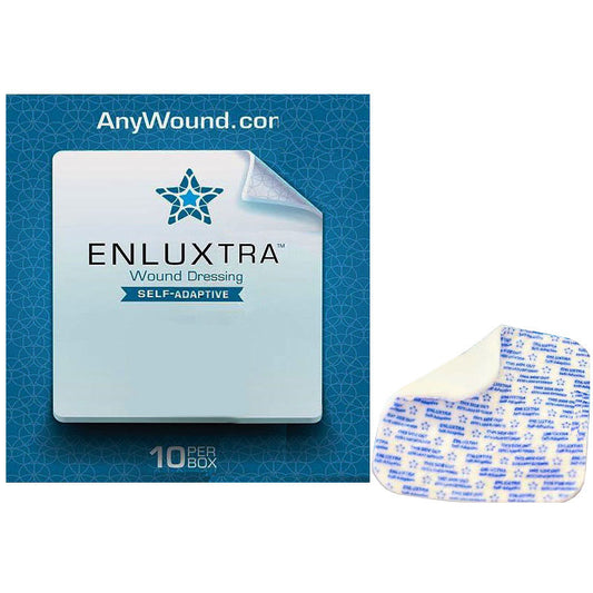 Enluxtra Self-Adaptive Wound Dressing 4" x 4"