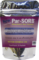 Par-Sorb Absorbent Gel Packets, 25 Per Pouch 1ct