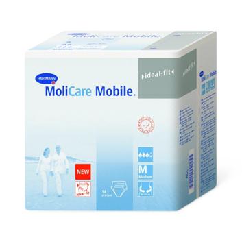 Molicare® Premium Mobile Pull-On Moderate Absorbency Protective Underwear Medium 28-40 IN 42ct (Case of 42)