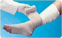 Primer Modified Unna Boot and Self Adherent Bandages 3" Primer and 3" Duban Bandage