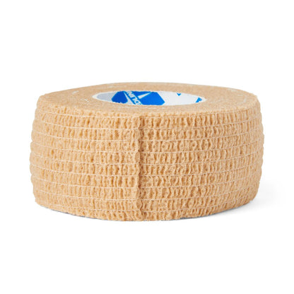 Nonsterile Self-Adherent Wrap Bandage Cohesive Tan 1 x 5yd