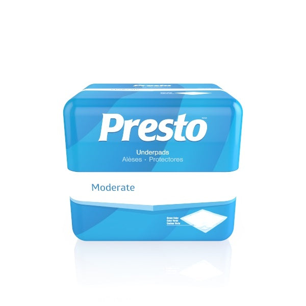 Presto Moderate Absorbency Incontinence Underpad 23'' x 36''