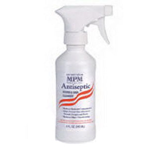 Antiseptic Wound & Skin Cleanser Trigger Spray Bottle 8 oz