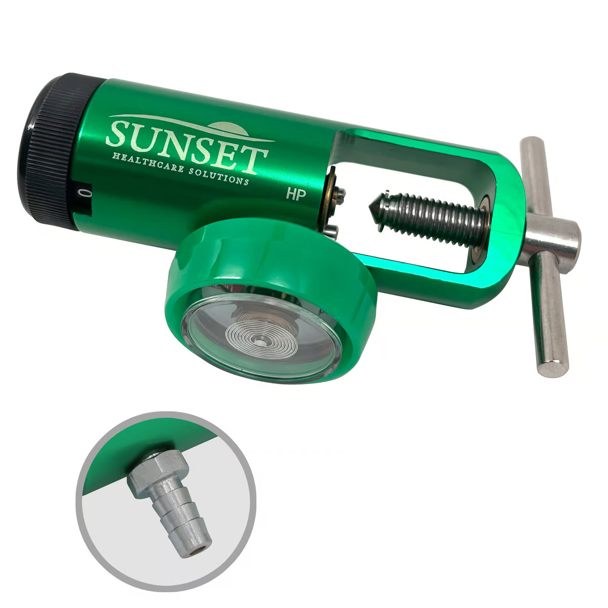 Mini CGA 870 Style Regulator 0-4 lpm Pediatric
