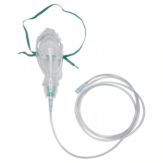 Adult Nebulizer Kit with Jet Nebulizer Aerosol Mask 7' Tubing Disposable