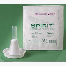 Spirit Style 3 Hydrocolloid Sheath Male External Catheter