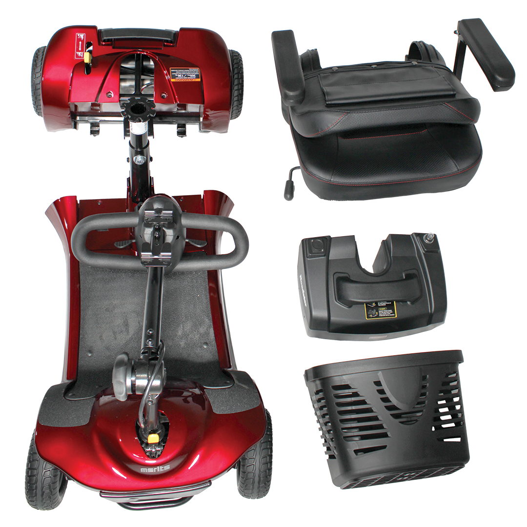 Roadster 4 Four-Wheel Travel Scooter 300 lbs