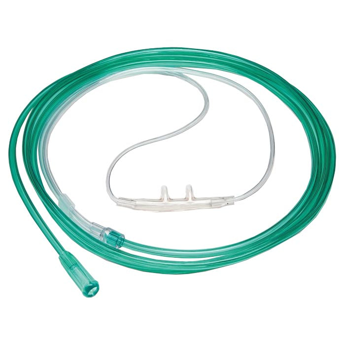 Adult High-Flow Cannula with Facepiece Green 7'