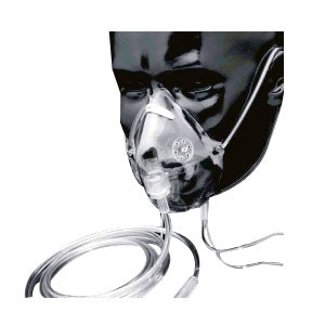 Adult Elongated Mask with 7' Tubing Over-the-Ear Style