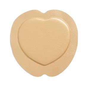 Mepilex Border Sacrum Self-Adherent Absorbent Bordered Foam Dressing, 6.3" x 7.9"