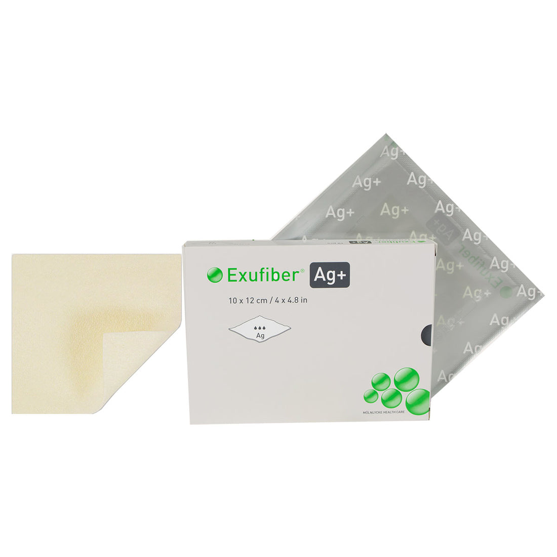 Exufiber Ag+ Gelling Fiber Dressing 4