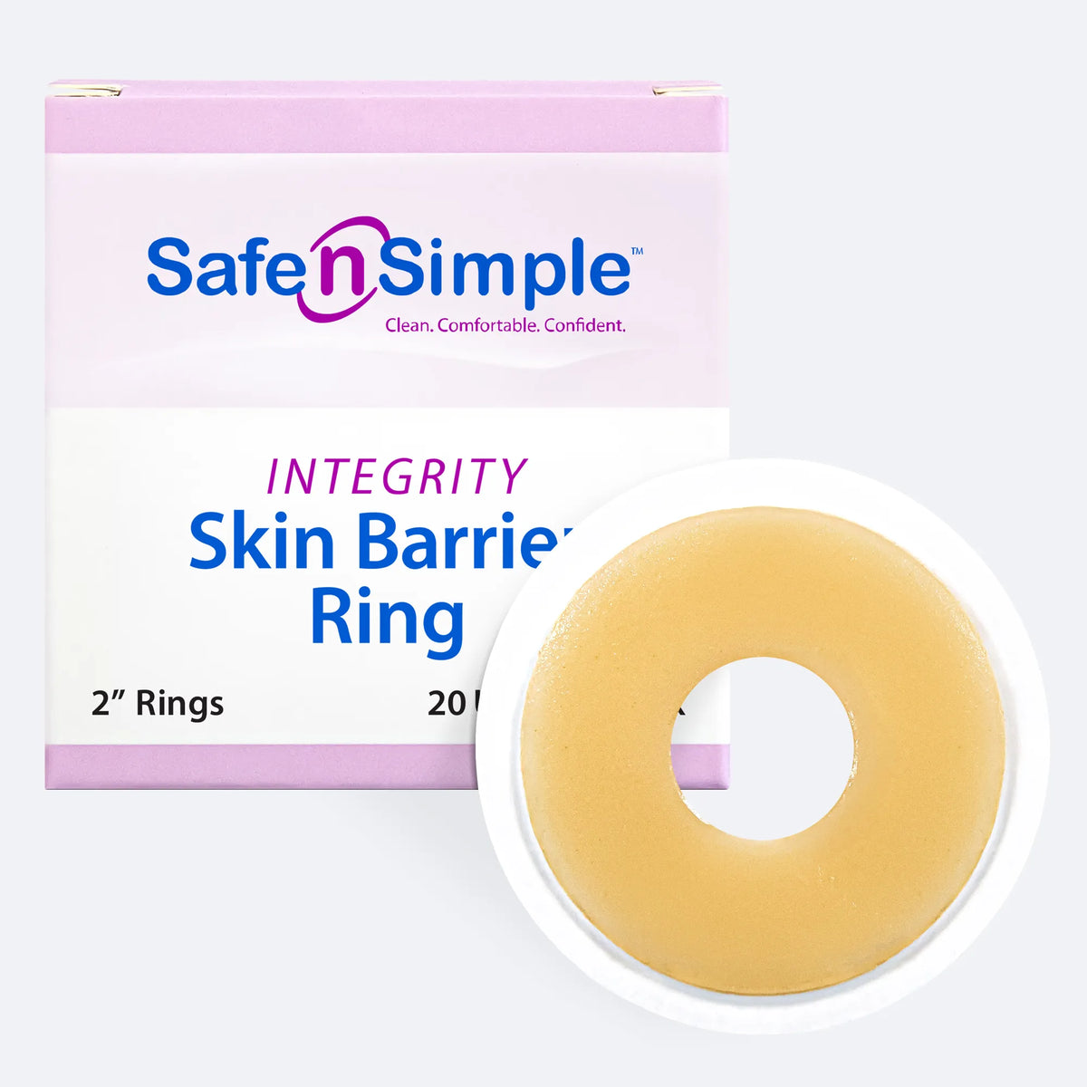 Integrity Skin Barrier Rings 2" 20 Count