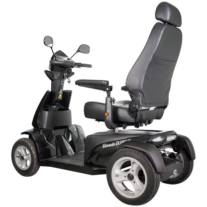 Silverado Extreme Full Suspension Four-Wheel Scooter 450 lbs Black