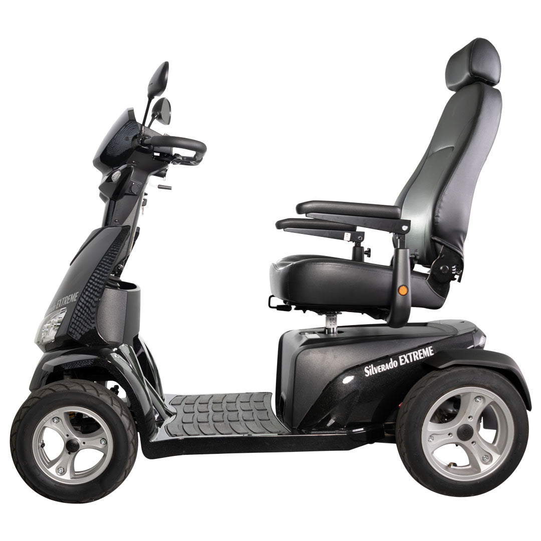 Silverado Extreme Full Suspension Four-Wheel Scooter 450 lbs Black