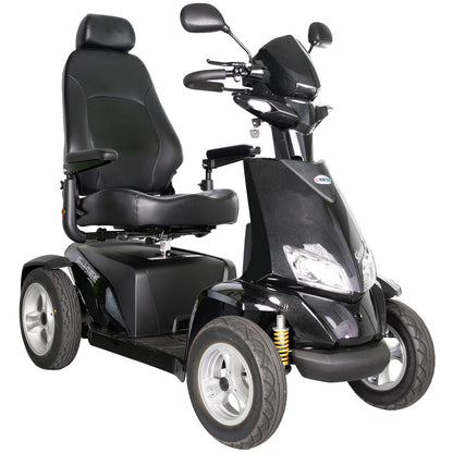 Silverado Extreme Full Suspension Four-Wheel Scooter 450 lbs Black