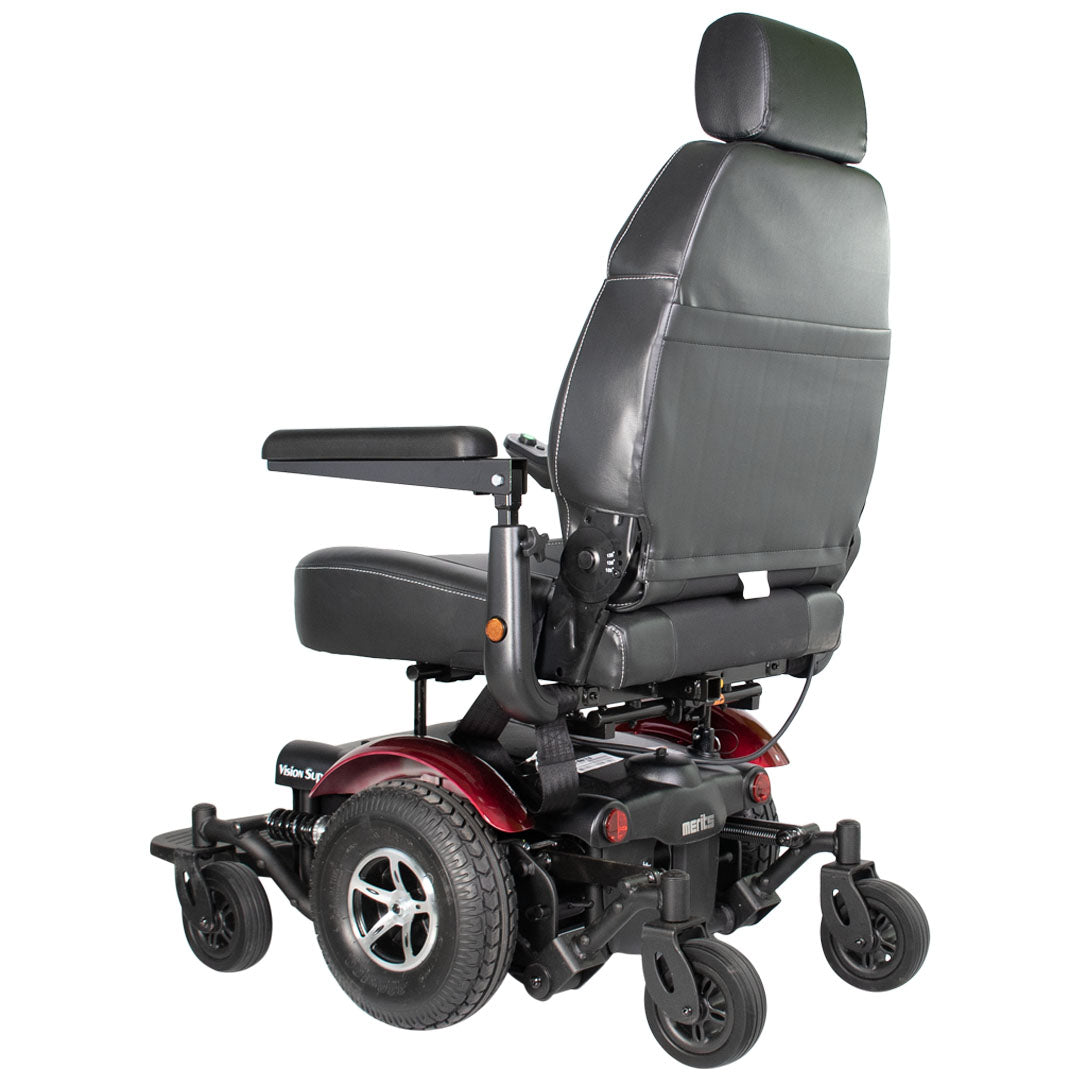 Vision Super Heavy Duty Power Wheelchair with Power Seat Lift 400 lbs
