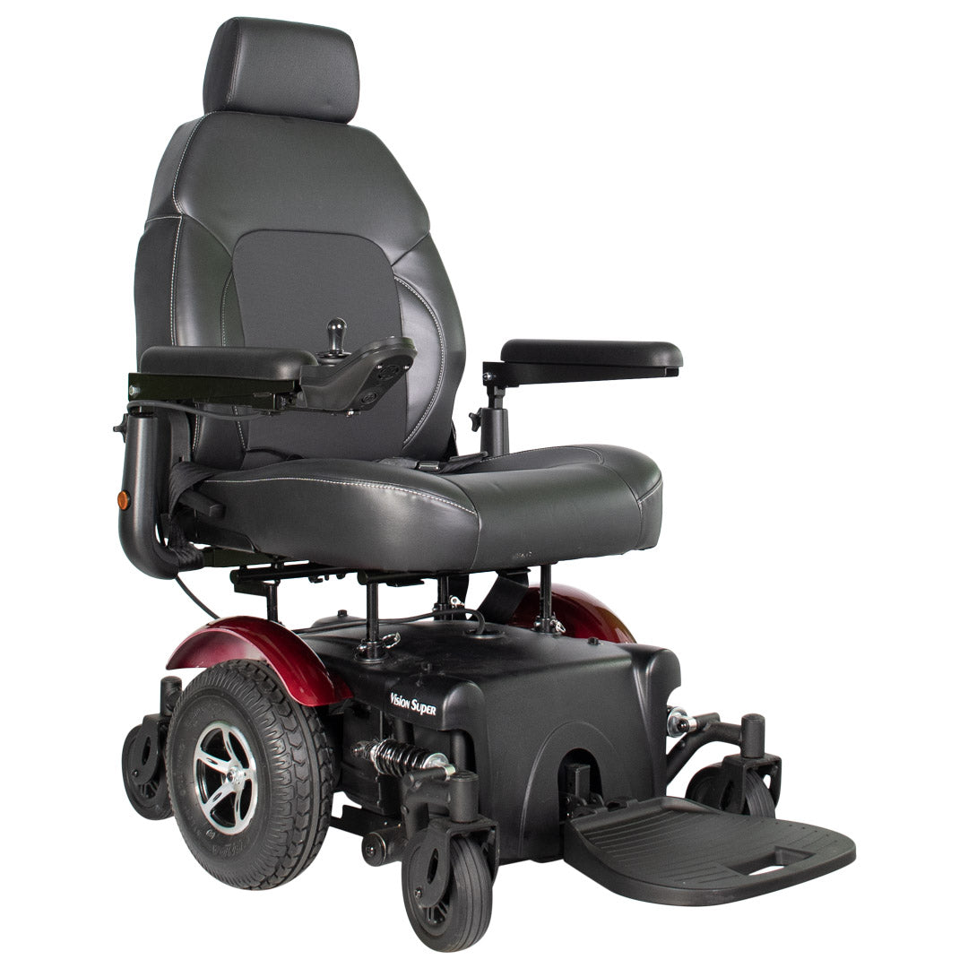 Vision Super Heavy Duty Power Wheelchair with Power Seat Lift 400 lbs